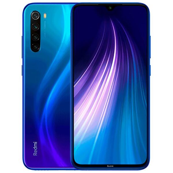 Смартфон Redmi Note 8 (2021) 4/128GB (Neptune Blue) - 1
