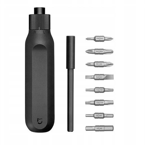 Отвертка реверсивная Mijia 16 in 1 ratchet screwdriver (Black) - 1