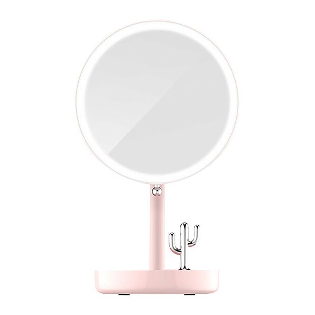 Умное зеркало Lofree Morning Light LED Beauty Mirror Official Standard (Pink) - 4