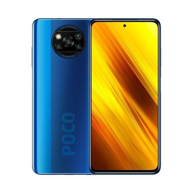 Смартфон POCO X3 NFC 6/64GB EAC (Blue) - 1