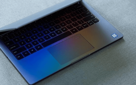 Подсветка клавиш в ноутбуке Xiaomi Mi Notebook Air 13,3 Fingerprint 2018