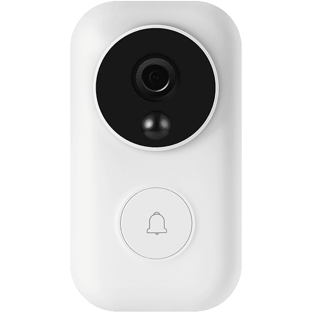Умный дверной видеозвонок Mijia Intelligent Video Doorbell (White/Белый) - 2