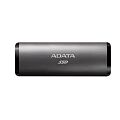 Твердотельный накопитель ADATA External SSD SE760, 256GB, Type-C, USB 3.2 Gen2, R/W 1000/800 MB/s, 122x44x14mm, Black - фото